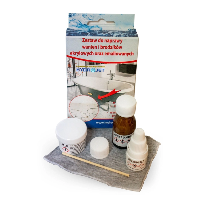 Repair kit for HYDRO JET bathtubs and shower trays