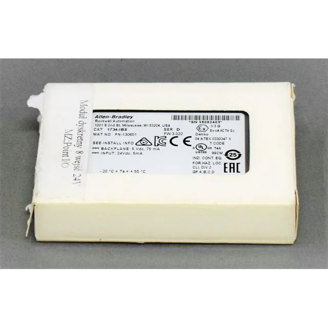 1734-IB8 Allen Bradley - Ersatzverpackung