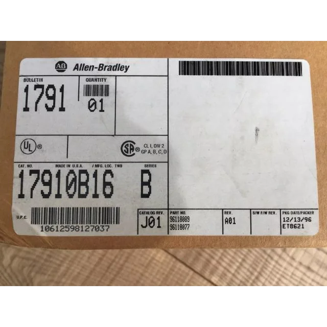 1791-0B16 Allen Bradley - Confezione originale