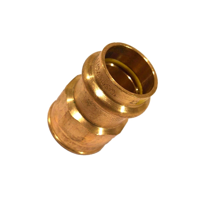 18 x 3/4 "female female coupling, bronze, PRESS G for gas installations