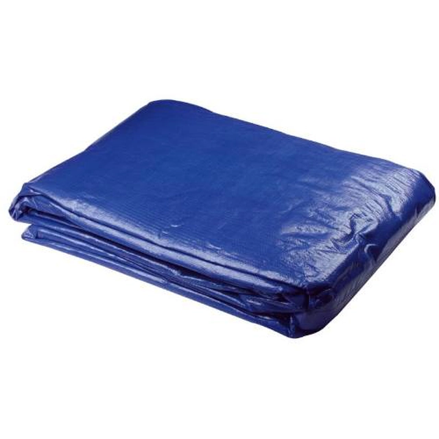 Covering tarpaulin PROFI, 3 x 4 m, blue - silver