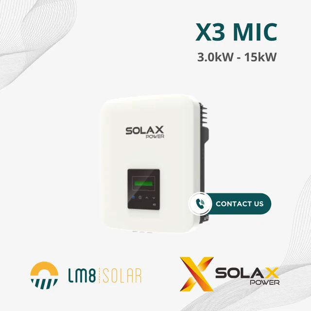 Buy inverter in Europe, SolaX X3-MIC-10 kW G2