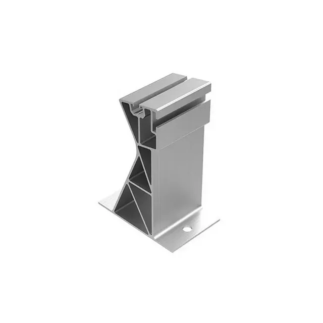 Extreme high mounting bracket, aluminum - 11 degrees, 80mm (K-45-7-80)