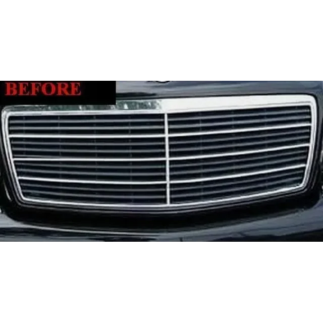 1979-1991 MERCEDES W126 S CLASS - Chrome strips, chrome grill