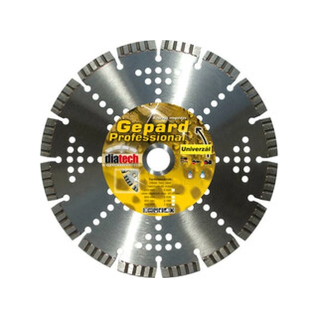 Diatech Gepard diamond cutting disc 125 x 22,23 mm