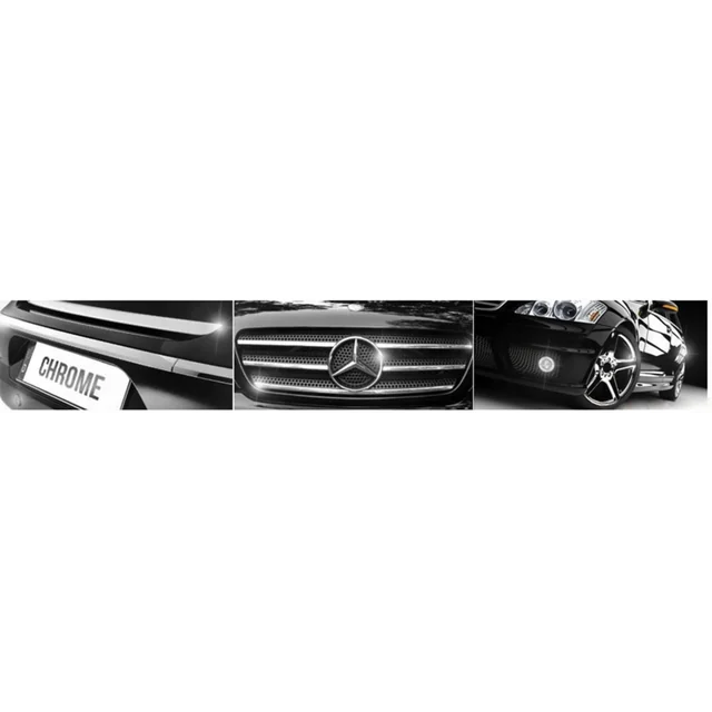 1992-1999 BMW E36 3 SERIES - Chrome strips, chrome grill