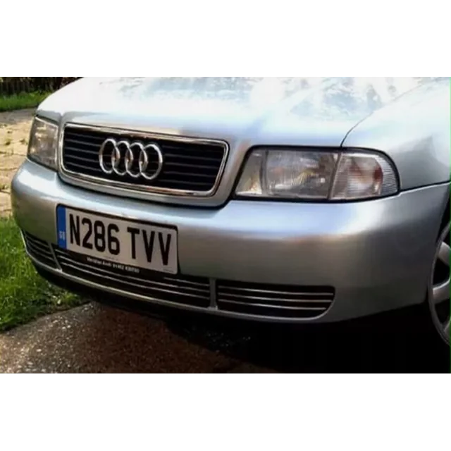 1996-2001 AUDI A4- Chrome strips, chrome grill