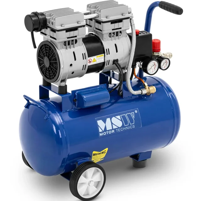 Oil-free compressor air compressor 24 l 750 W