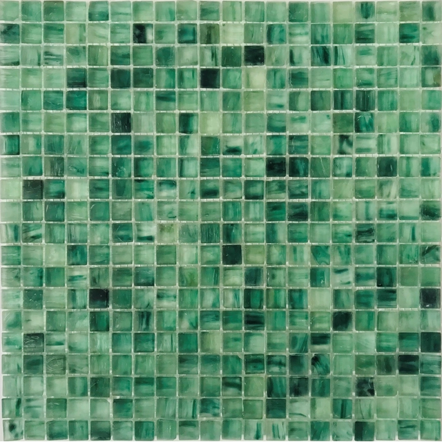 PAVEMOSA Glass mosaic green frosted
