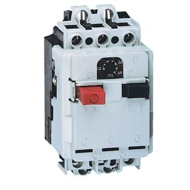 Motor protection switch with thermal and electromagnetic release, possibility of connecting the N conductor M-611 n (1,6A -2,5A)