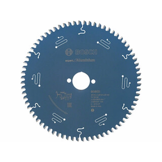 Bosch circular saw blade 210 x 30 mm | number of teeth: 72 db | cutting width: 2,8 mm