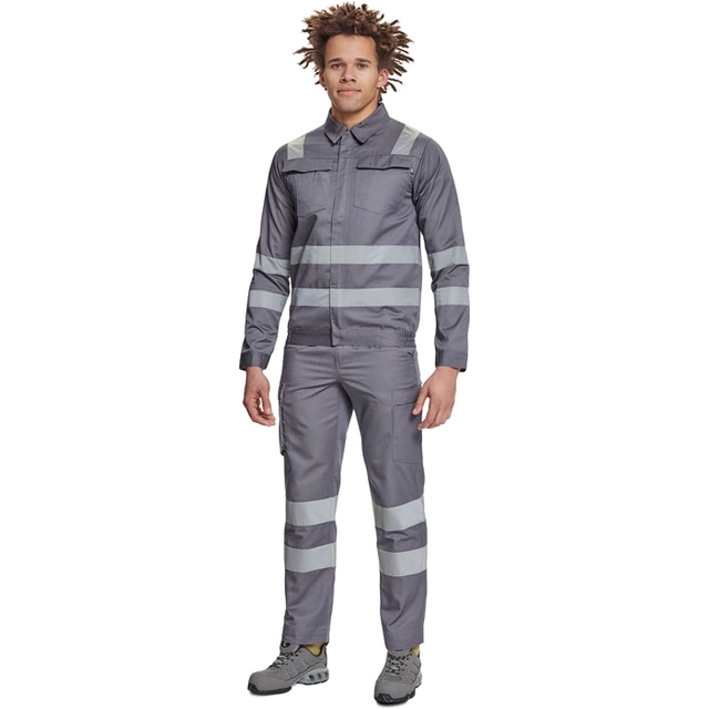 Cerva GETACHE reflective jacket Color: Gray, Size: 5