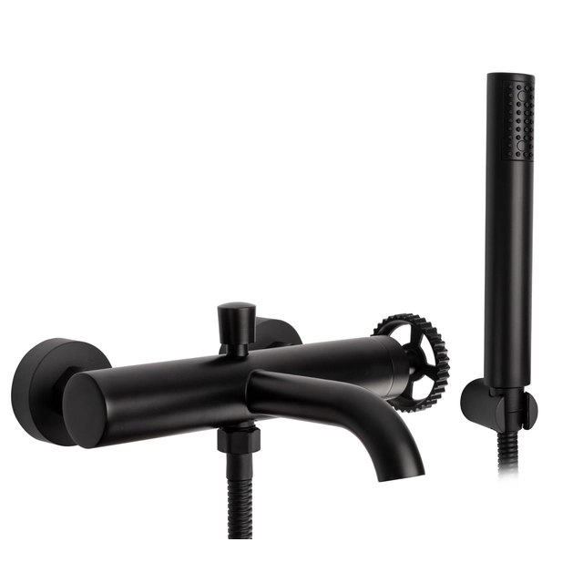 Bathtub mixer Rea VERTIGO black