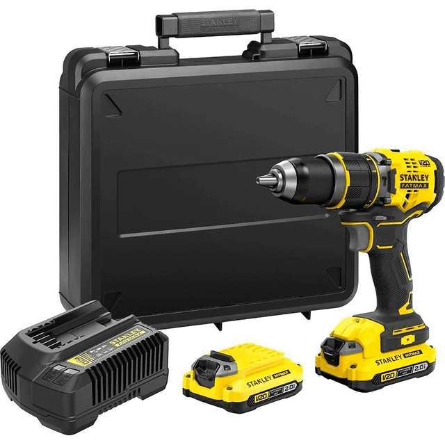 Stanley drill driver FMCD721D2K 18 V 2 x battery 2 Ah