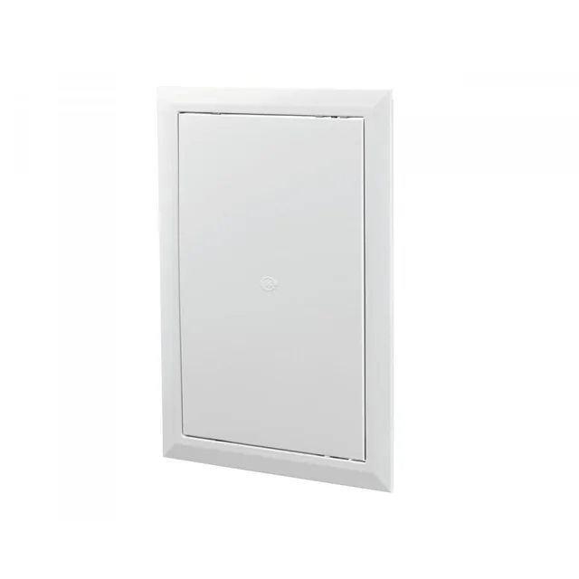 D&V WPD inspection door 100x100 white plastic