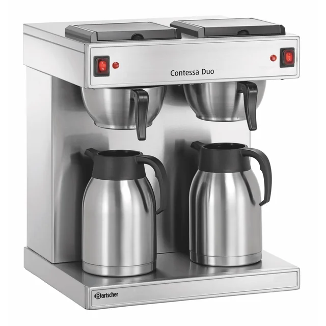 2 x 2L Bartscher double drip coffee maker