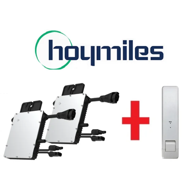 2 X HOYMILES Micro-omvormer HMS-400 1F (1*540W) + DTU-WLite-S