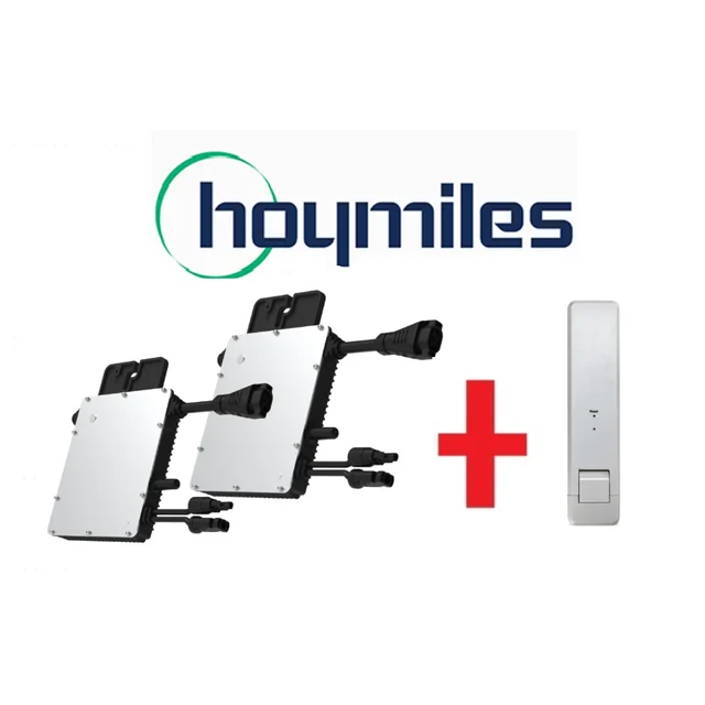 2 X HOYMILES Micro-omvormer HMS-450 1F (1*600W) + DTU-WLite-S