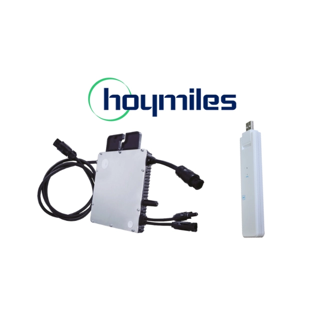 2 X HOYMILES Microinverter HM-350 1F (1*440W) + DTU-WLite