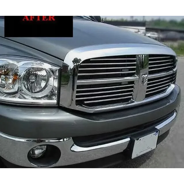 2003-2011 DODGE DURANGO- Chrome strips, chrome grill