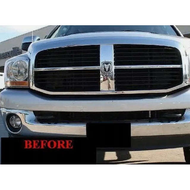 2003-2011 DODGE RAM - Chrome strips, chrome grill