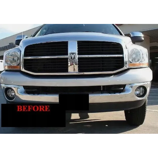 2003-2011 DODGE RAM - Chromové lišty, chromovaná mřížka