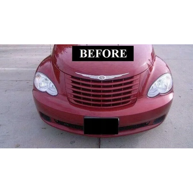 2006-2011 CHRYSLER PT CRUISER - Chrome grill strips with chrome accents