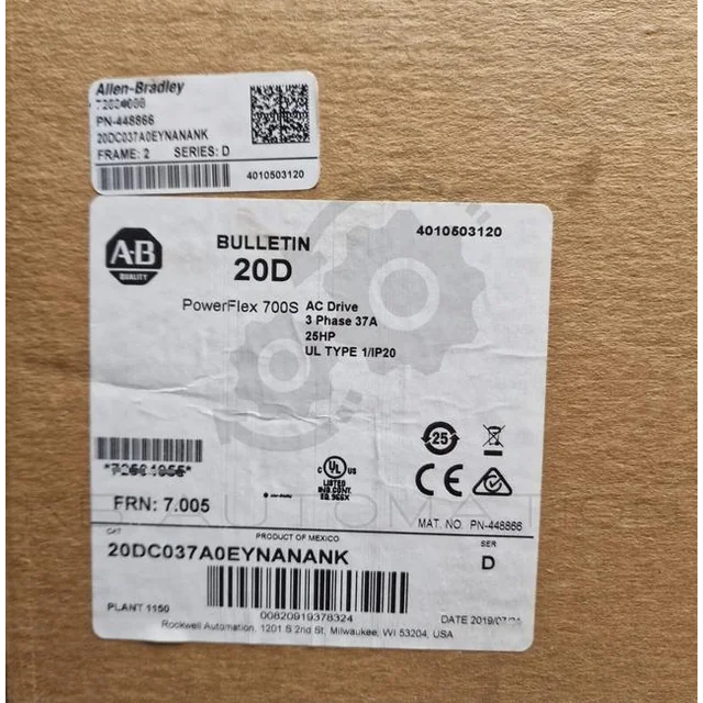 20DC037A0EYNANANK Allen Bradley - Original emballage