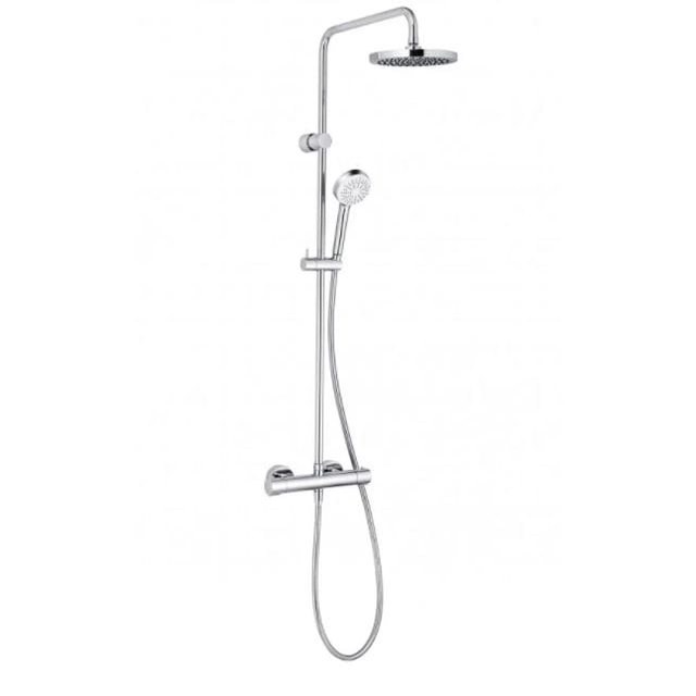 KLUDI Dual Shower System shower set with 680940500 thermostat