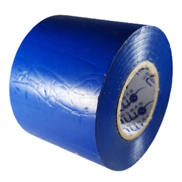 20m x 50mm wide blue insulating tape