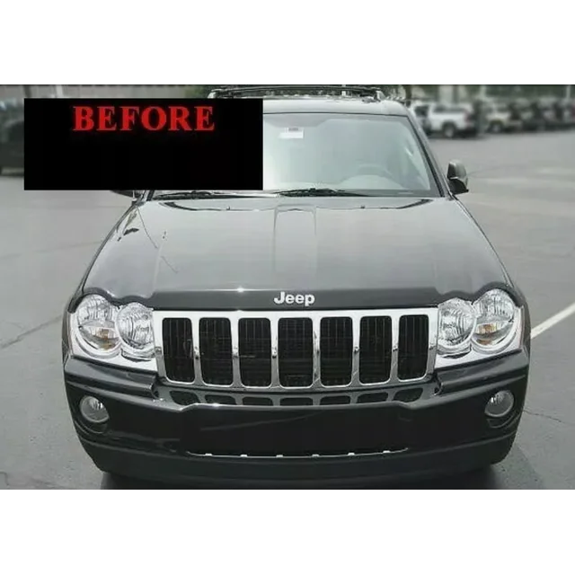 05-10 JEEP GRAND CHEROKEE - Chrome strips, chrome grill