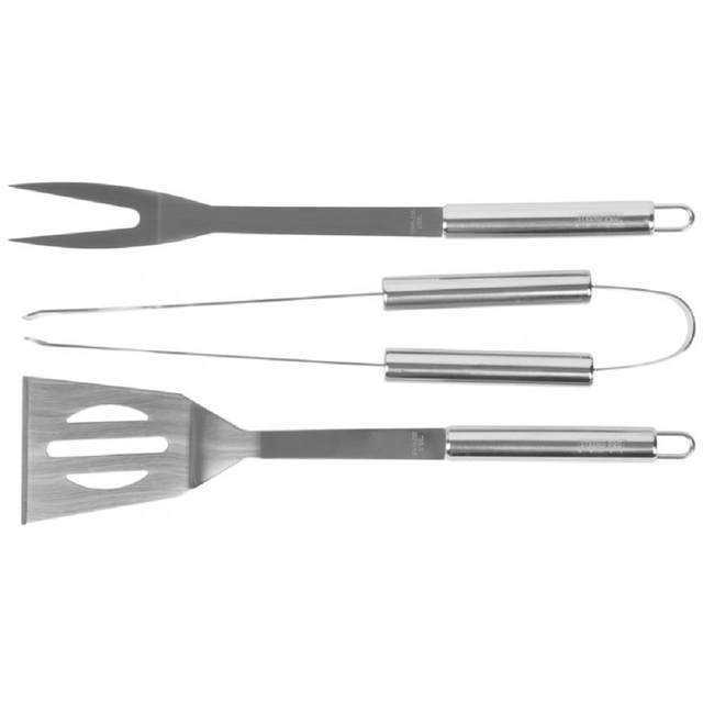 BBQ 278 tool set, 3 pieces, for grilling and grilling