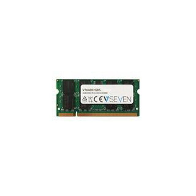 Laptop memory V7 SODIMM, DDR2, 1 GB, 800 MHz, CL6 (V764002GBS)