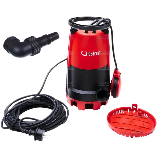 CEDRUS PZ500 SUBMERSIBLE PUMP FOR CLEAN WATER GARDEN 550W 13500 l / h - EWIMAX - OFFICIAL DISTRIBUTOR - AUTHORIZED CEDRUS DEALER