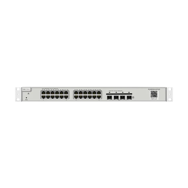 24 Gigabit portok, 4 SFP+ portok, L3 Felhőkezelés váltása - Ruijie RG-NBS5200-24GT4XS