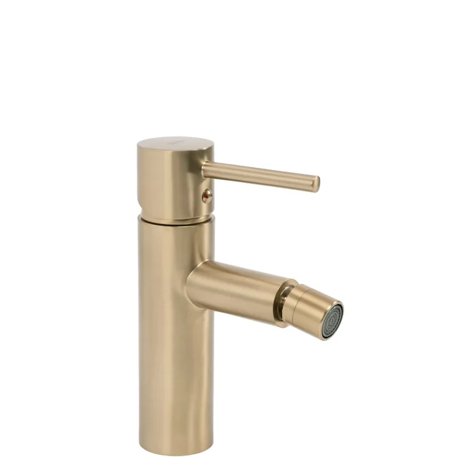 Rea Tess brushed gold bidet faucet