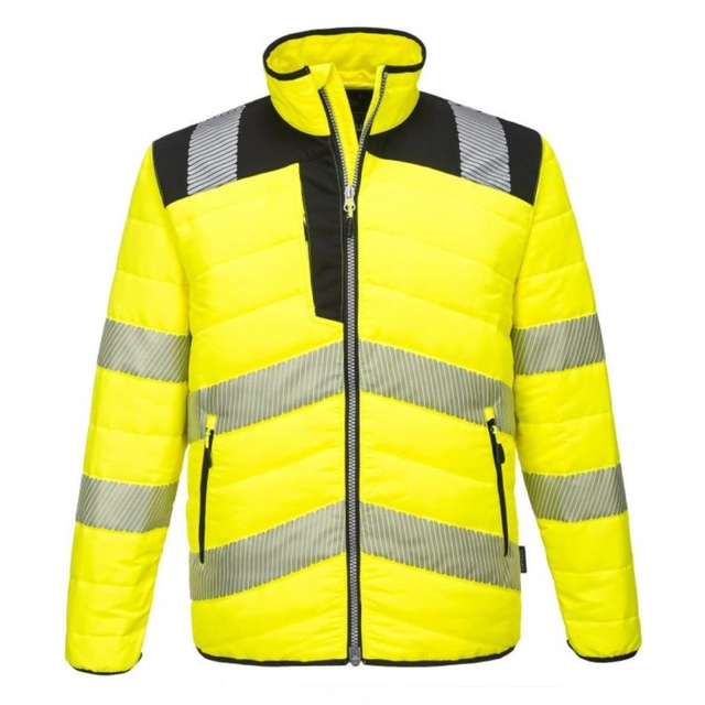 PW3 Hi-Vis Baffle jacket (yellow/black, L)
