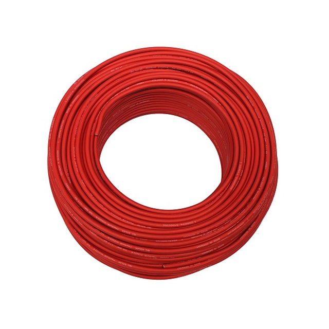 PV solar cable 6,00 mm2, - red