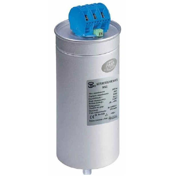 MKG low voltage gas condenser with temperature sensor KG_MKG-20-400