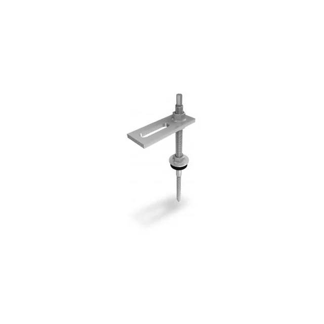 K2 anchor screw M10x250 (for roofs covered with sheet metal, shingles and bitumen) with adapter