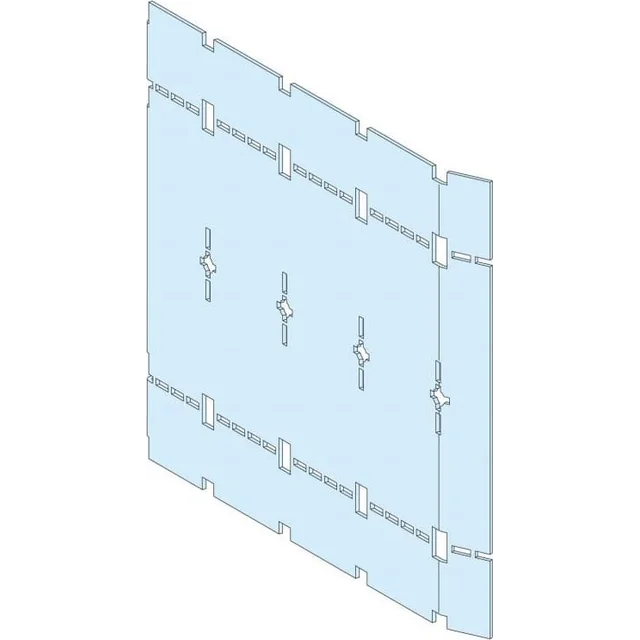 Schneider Electric Prisma Plus, System P, side barrier reconstruction kit with cutouts, form 2 LVS04924