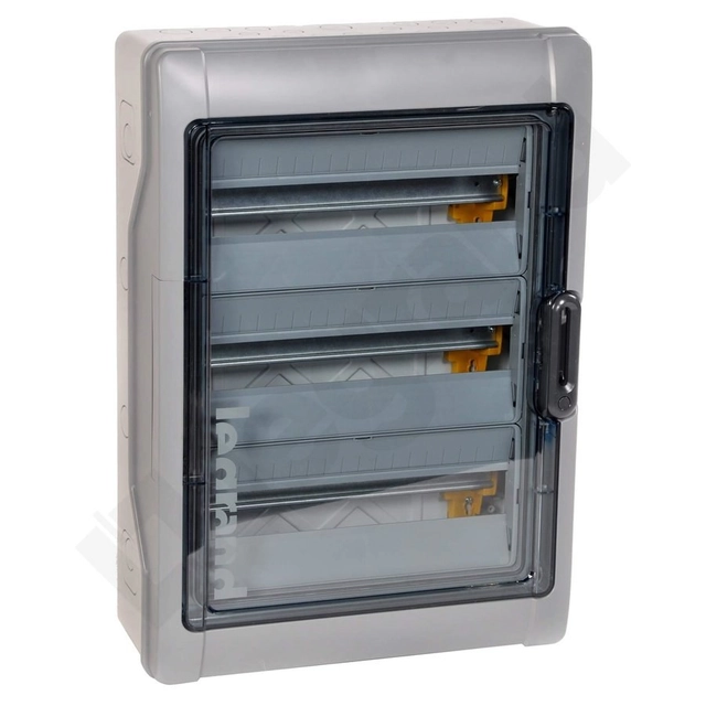 Surface-mounted switchgear RN65 IP65 with slats 3x18 modular (54 modular)