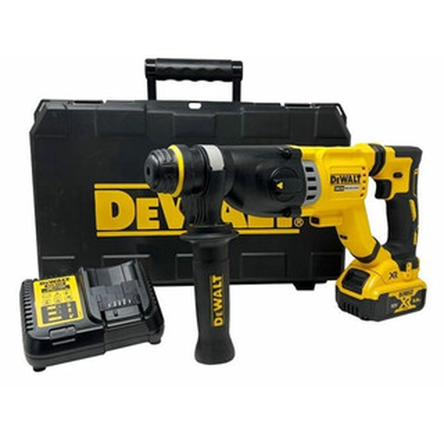 DeWalt DCH263P1-QW cordless hammer drill 18 V | 3 J | In concrete 28 mm | 3,3 kg | Carbon Brushless | 1 x 5 Ah battery + charger | In a suitcase