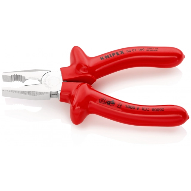 Combination pliers Insulated universal pliers KNIPEX 03 07 160