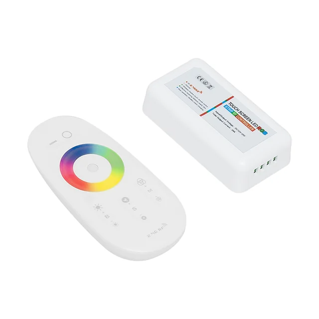 RGB 216W controller with RF remote control + dimmer