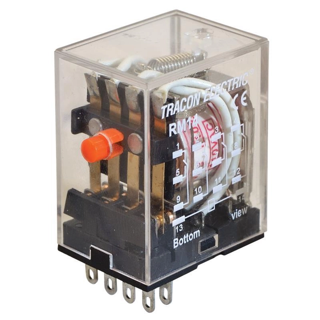 Miniature relay RM14 4P 110V AC