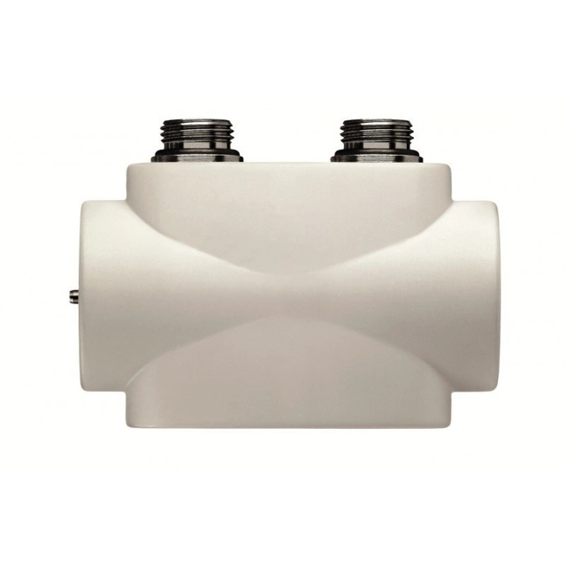 Housing for Vekolux thermostatic valves for angle and straight versions, white