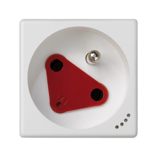 Socket outlet Kontakt-Simon KLS02/9 White Screwed terminal Plastic IP20