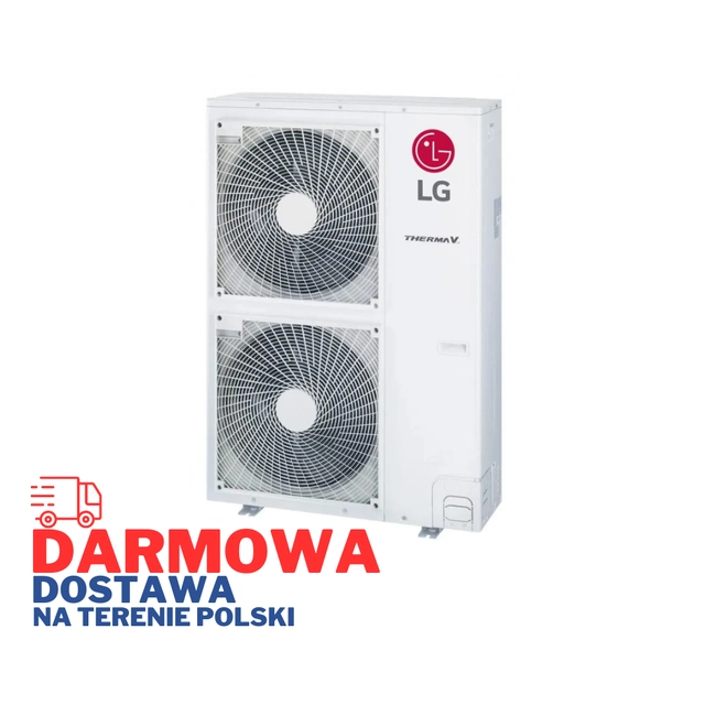 LG Therma V Monobloc S heat pump R32 12kW 3-fazowy HM123MR