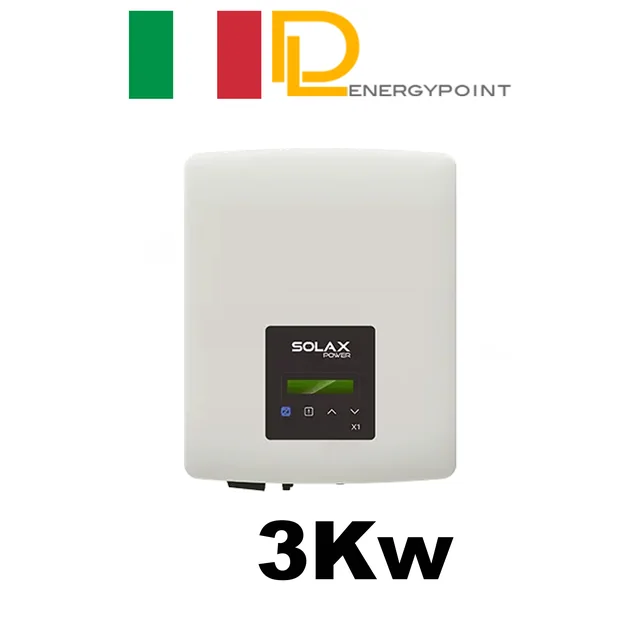 3 kw Solax-invertteri X1-MINI G3 YKSIVAIHE 3Kw